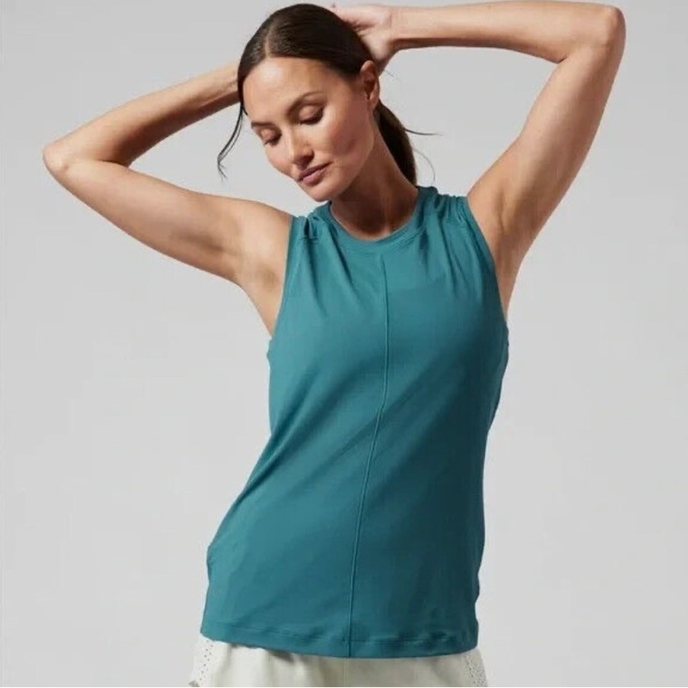 BUNDLE of TWO ATHLETA Sunchaser Tanks L